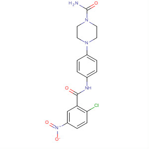 372096-25-8  1-Piperazinecarboxamide,4-[4-[(2-chloro-5-nitrobenzoyl)amino]phenyl]-