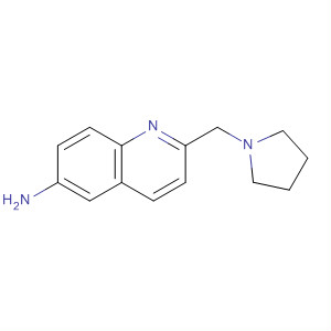 372149-54-7  6-Quinolinamine, 2-(1-pyrrolidinylmethyl)-