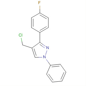 372190-35-7  1H-Pyrazole, 4-(chloromethyl)-3-(4-fluorophenyl)-1-phenyl-