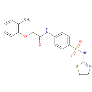 372497-85-3  Acetamide,2-(2-methylphenoxy)-N-[4-[(2-thiazolylamino)sulfonyl]phenyl]-