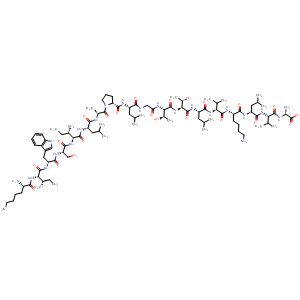374534-91-5  L-Alanine,L-lysyl-L-isoleucyl-L-tryptophyl-L-seryl-L-isoleucyl-L-leucyl-L-alanyl-L-prolyl-L-leucylglycyl-L-threonyl-L-threonyl-L-leucyl-L-valyl-L-lysyl-L-leucyl-L-valyl-