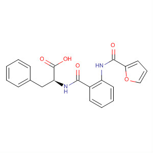 374562-63-7  L-Phenylalanine, N-[2-[(2-furanylcarbonyl)amino]benzoyl]-