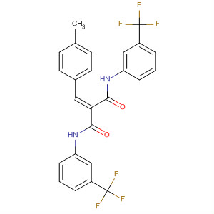 374617-57-9  Propanediamide,2-[(4-methylphenyl)methylene]-N,N'-bis[3-(trifluoromethyl)phenyl]-