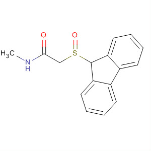 374721-58-1  Acetamide, 2-(9H-fluoren-9-ylsulfinyl)-N-methyl-
