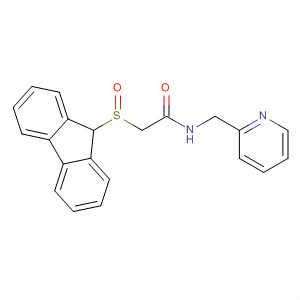374721-62-7  Acetamide, 2-(9H-fluoren-9-ylsulfinyl)-N-(2-pyridinylmethyl)-