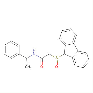 374721-77-4  Acetamide, 2-(9H-fluoren-9-ylsulfinyl)-N-[(1R)-1-phenylethyl]-