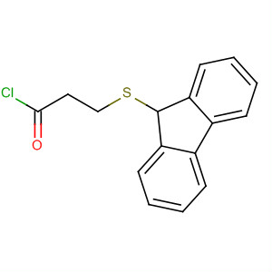 374721-97-8  Propanoyl chloride, 3-(9H-fluoren-9-ylthio)-