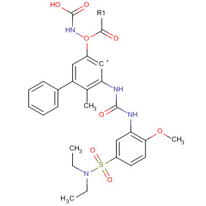 374782-85-1  Carbamic acid,[3-[[[[5-[(diethylamino)sulfonyl]-2-methoxyphenyl]amino]carbonyl]amino]-4-methylphenyl]-, phenyl ester