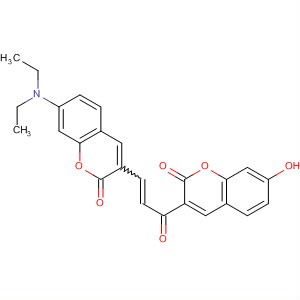 374802-75-2  2H-1-Benzopyran-2-one,7-(diethylamino)-3-[3-(7-hydroxy-2-oxo-2H-1-benzopyran-3-yl)-3-oxo-1-propenyl]-