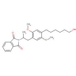374808-54-5  1H-Isoindole-1,3(2H)-dione,2-[2-[4-(6-hydroxyhexyl)-2,5-dimethoxyphenyl]-1-methylethyl]-