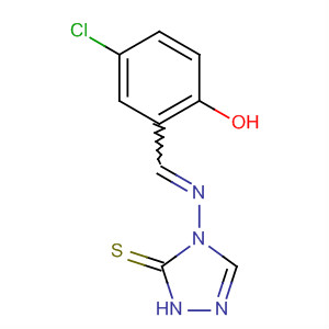 374905-74-5  3H-1,2,4-Triazole-3-thione,4-[[(5-chloro-2-hydroxyphenyl)methylene]amino]-2,4-dihydro-