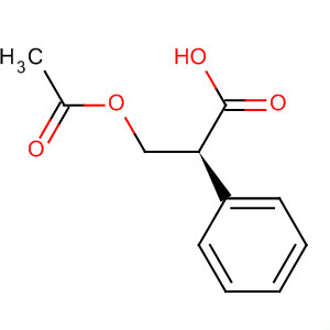 37504-67-9  Benzeneacetic acid, a-[(acetyloxy)methyl]-, (S)-