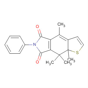 375369-39-4  5H-Thieno[2,3-f]isoindole-5,7(6H)-dione,8,8a-dihydro-4,8,8,8a-tetramethyl-6-phenyl-