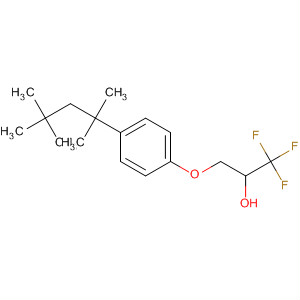 375794-59-5  2-Propanol, 1,1,1-trifluoro-3-[4-(1,1,3,3-tetramethylbutyl)phenoxy]-