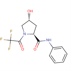 375810-02-9  2-Pyrrolidinecarboxamide, 4-hydroxy-N-phenyl-1-(trifluoroacetyl)-,(2S,4R)-