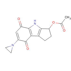 375821-66-2  Cyclopent[b]indole-5,8-dione,3-(acetyloxy)-7-(1-aziridinyl)-1,2,3,4-tetrahydro-