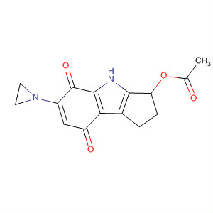 375822-06-3  Cyclopent[b]indole-5,8-dione,3-(acetyloxy)-6-(1-aziridinyl)-1,2,3,4-tetrahydro-