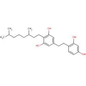 375827-67-1  1,3-Benzenediol, 5-[2-(2,4-dihydroxyphenyl)ethyl]-2-(3,7-dimethyloctyl)-