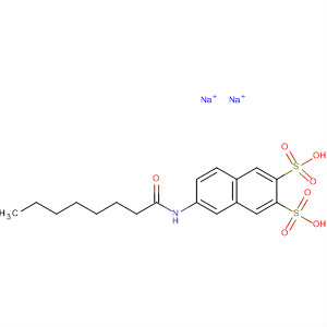 375842-97-0  2,3-Naphthalenedisulfonic acid, 6-[(1-oxooctyl)amino]-, disodium salt