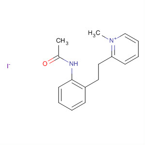 37612-05-8  Pyridinium, 2-[2-[2-(acetylamino)phenyl]ethyl]-1-methyl-, iodide