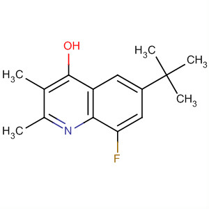 376645-76-0  4-Quinolinol, 6-(1,1-dimethylethyl)-8-fluoro-2,3-dimethyl- 376645-76-0  4-Quinolinol, 6-(1,1-dimethylethyl)-8-fluoro-2,3-dimethyl-
