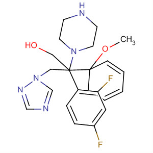 376646-69-4  1-Piperazineethanol,a-(2,4-difluorophenyl)-4-(4-methoxyphenyl)-a-(1H-1,2,4-triazol-1-ylmethyl)-