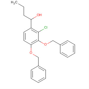 37686-69-4  Benzenemethanol, 2-chloro-3,4-bis(phenylmethoxy)-a-propyl-