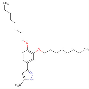 377067-60-2  1H-Pyrazole, 3-[3,4-bis(octyloxy)phenyl]-5-methyl-