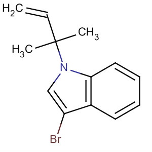 377073-10-4  1H-Indole, 3-bromo-1-(1,1-dimethyl-2-propenyl)-