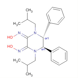 377075-49-5  2,3-Piperazinedione, 1,4-bis(2-methylpropyl)-5,6-diphenyl-, dioxime,(2Z,3Z,5R,6R)-rel-