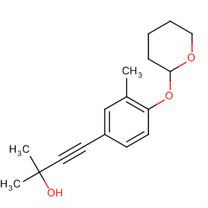 377079-58-8  3-Butyn-2-ol,2-methyl-4-[3-methyl-4-[(tetrahydro-2H-pyran-2-yl)oxy]phenyl]-