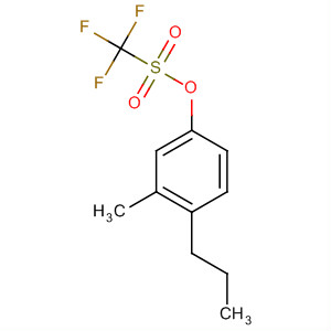 377079-64-6  Methanesulfonic acid, trifluoro-, 3-methyl-4-propylphenyl ester