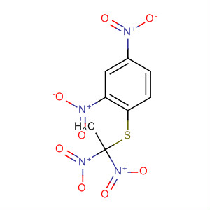37771-52-1  Benzene, 1-[(1,1-dinitroethyl)thio]-2,4-dinitro-