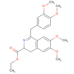 377733-28-3  3-Isoquinolinecarboxylic acid,1-[(3,4-dimethoxyphenyl)methyl]-3,4-dihydro-6,7-dimethoxy-, ethyl ester