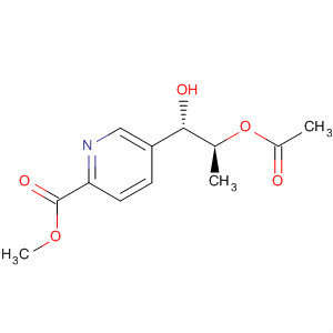 377755-95-8  2-Pyridinecarboxylic acid, 5-[(1S,2S)-2-(acetyloxy)-1-hydroxypropyl]-,methyl ester