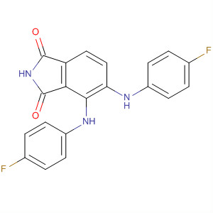 378223-57-5  1H-Isoindole-1,3(2H)-dione, 4,5-bis[(4-fluorophenyl)amino]-