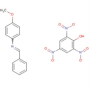 37904-70-4  Benzenamine, 4-methoxy-N-(phenylmethylene)-, compd. with2,4,6-trinitrophenol (1:1)