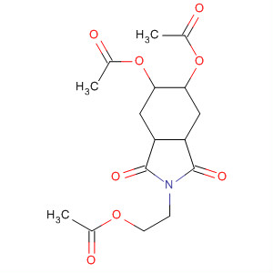 37918-38-0  1H-Isoindole-1,3(2H)-dione,5,6-bis(acetyloxy)-2-[2-(acetyloxy)ethyl]hexahydro-
