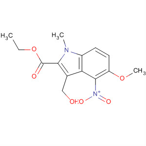 379261-00-4  1H-Indole-2-carboxylic acid,3-(hydroxymethyl)-5-methoxy-1-methyl-4-nitro-, ethyl ester
