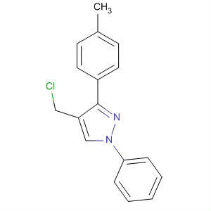 379266-59-8  1H-Pyrazole, 4-(chloromethyl)-3-(4-methylphenyl)-1-phenyl-
