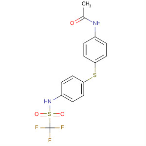 37950-37-1  Acetamide, N-[4-[[4-[[(trifluoromethyl)sulfonyl]amino]phenyl]thio]phenyl]-