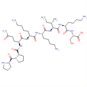 379717-87-0  L-Serine, L-prolyl-L-prolyl-L-glutaminyl-L-lysyl-L-lysyl-L-isoleucyl-L-lysyl-