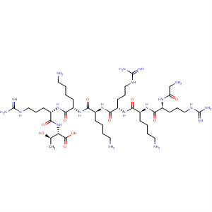 379720-25-9  L-Threonine, glycyl-L-arginyl-L-lysyl-L-arginyl-L-lysyl-L-lysyl-L-arginyl-