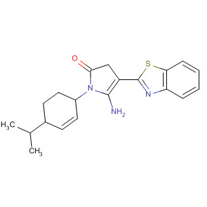 379728-26-4  2H-Pyrrol-2-one,5-amino-4-(2-benzothiazolyl)-1,3-dihydro-1-[4-(1-methylethyl)phenyl]-