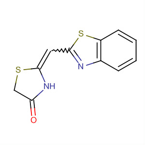 380193-87-3  4-Thiazolidinone, 2-(2-benzothiazolylmethylene)- 380193-87-3  4-Thiazolidinone, 2-(2-benzothiazolylmethylene)-