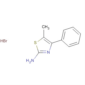 34176-31-3  2-Thiazolamine, 5-methyl-4-phenyl-, monohydrobromide