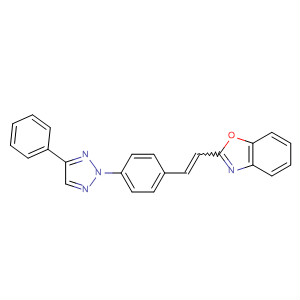 34184-18-4  Benzoxazole, 2-[2-[4-(4-phenyl-2H-1,2,3-triazol-2-yl)phenyl]ethenyl]-