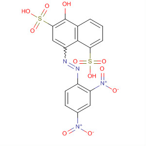 34204-55-2  1,6-Naphthalenedisulfonic acid, 8-[(2,4-dinitrophenyl)azo]-5-hydroxy-