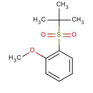 34232-14-9  Benzene, 1-[(1,1-dimethylethyl)sulfonyl]-2-methoxy-