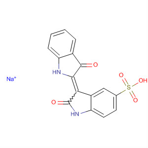 342418-90-0  1H-Indole-5-sulfonic acid,3-(1,3-dihydro-3-oxo-2H-indol-2-ylidene)-2,3-dihydro-2-oxo-,monosodium salt